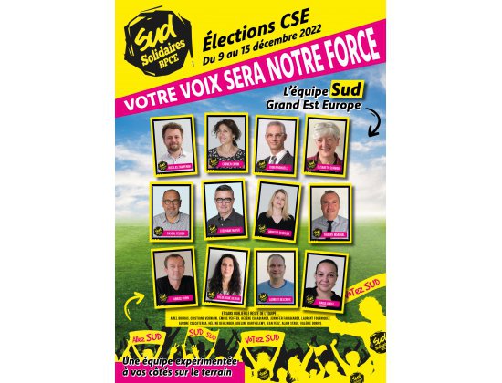 TRACT ELECTION SUD