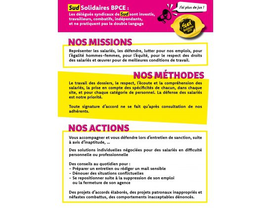 TRACT ELECTION SUD