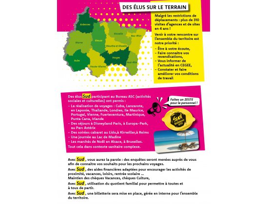 TRACT ELECTION SUD