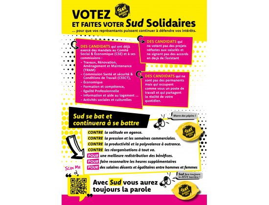 TRACT ELECTION SUD